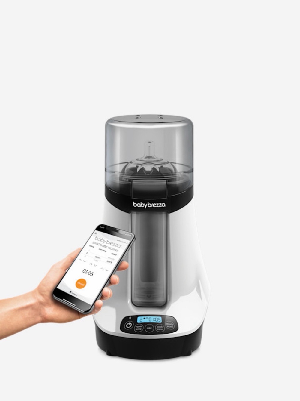 Baby Brezza White Smart Bottle Maker with App Control